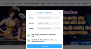 Người chơi xác nhận đăng ký tài khoản