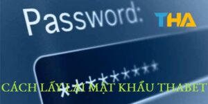 Quên mật khẩu Thabet vẫn có thể đổi mật khẩu mới 